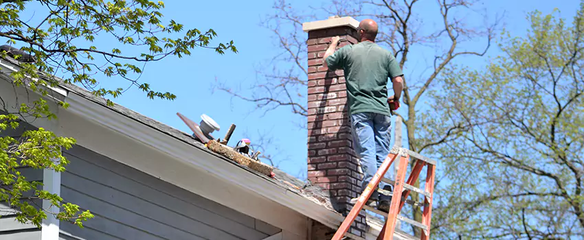 Vinyl and PVC Chimney Flashing Installation in Palos Hills, IL